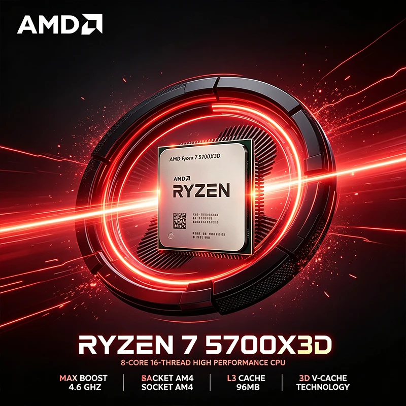 Amd Cpu Ryzen 7 - AMD Ryzen 7 5700X3D ซีพียูเดสก์ท็อป 8