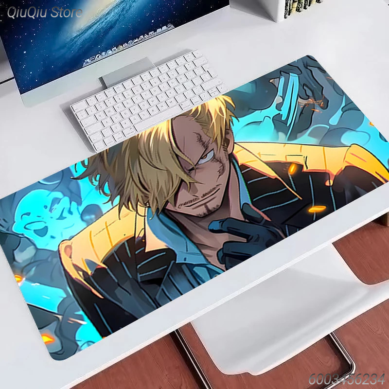 Gaming Keyboard High Ground - แผ่นรองเมาส์ขนาดใหญ่ลายอนิเมะ วันพีซ แผ่นรองโต๊ะเกมมิ่งกันลื่น แผ่นรองคีย์บอร์ดยาง แผ่นรองเมาส์สำหรับคอมพิวเตอร์แล็ปท็อป ของขวัญ