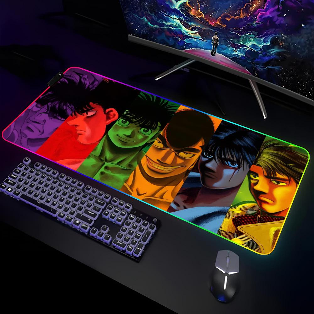 1 ชิ้น H-Hajime No Ippo แผ่นรอ - Gaming Keyboard No Rgb บทวิจารณ์และราคา