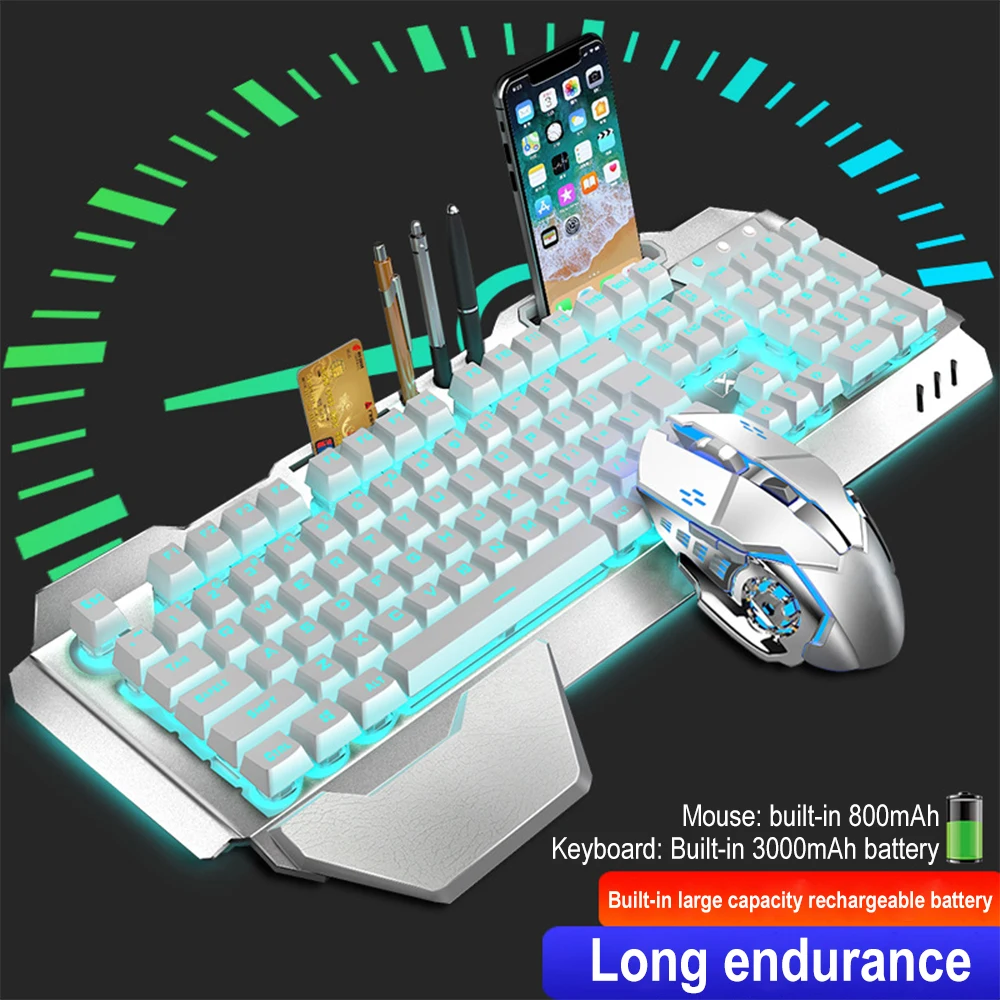 ชุดแป้นพิมพ์และเมาส์ไร้สาย2.4G - Gaming Keyboard Mini บทวิจารณ์และราคา