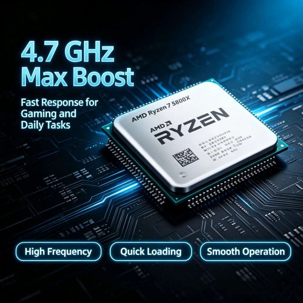 AMD R7 5800X Ryzen 7 5800X ซีพ - Amd Cpu Ryzen 7 บทวิจารณ์และราคา