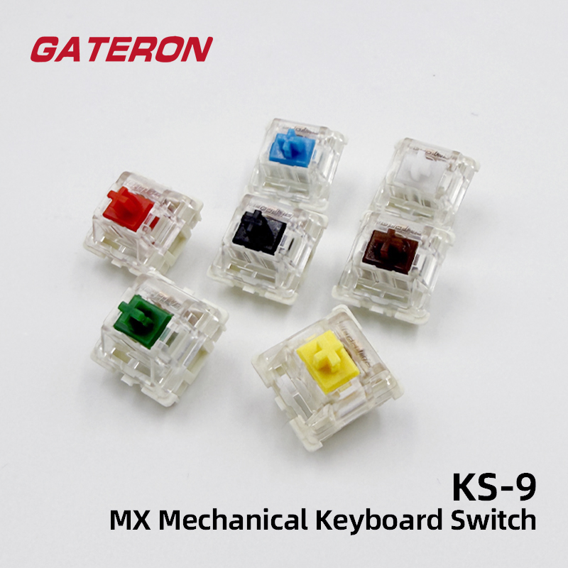 สวิตช์ Gateron สำหรับคีย์บอร์ด - Keyboard Gaming Blue Switch บทวิจารณ์และราคา