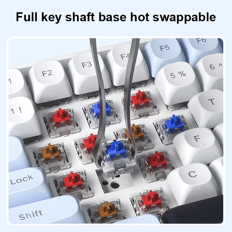 AULA S100Pro คีย์บอร์ดไร้สายแบ - Gaming Keyboard Hot Swappable บทวิจารณ์และราคา