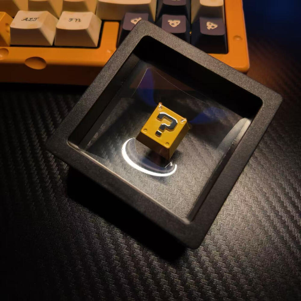 คีย์แคปโลหะลายบล็อกคำถามพิกเซล - Gaming Keyboard Nearby บทวิจารณ์และราคา