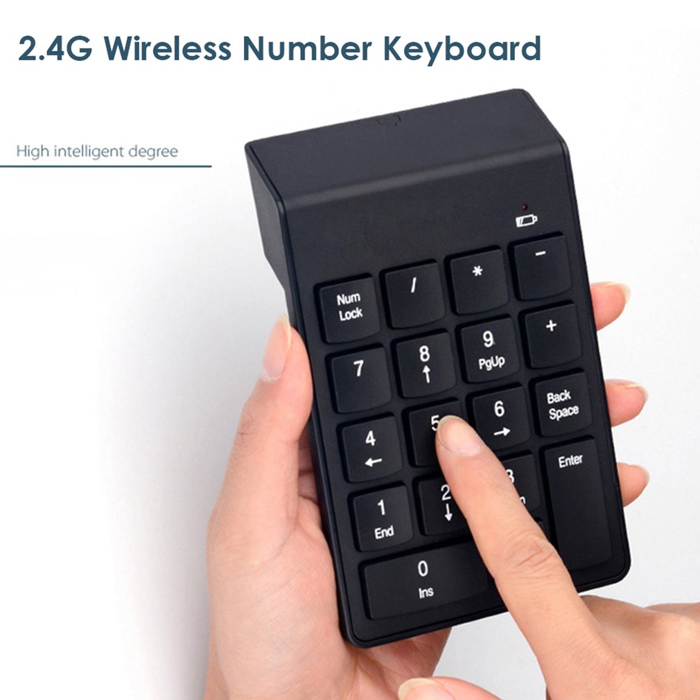 18 คีย์คีย์บอร์ดไร้สาย 2.4G Mi - Gaming Keyboard Mini บทวิจารณ์และราคา