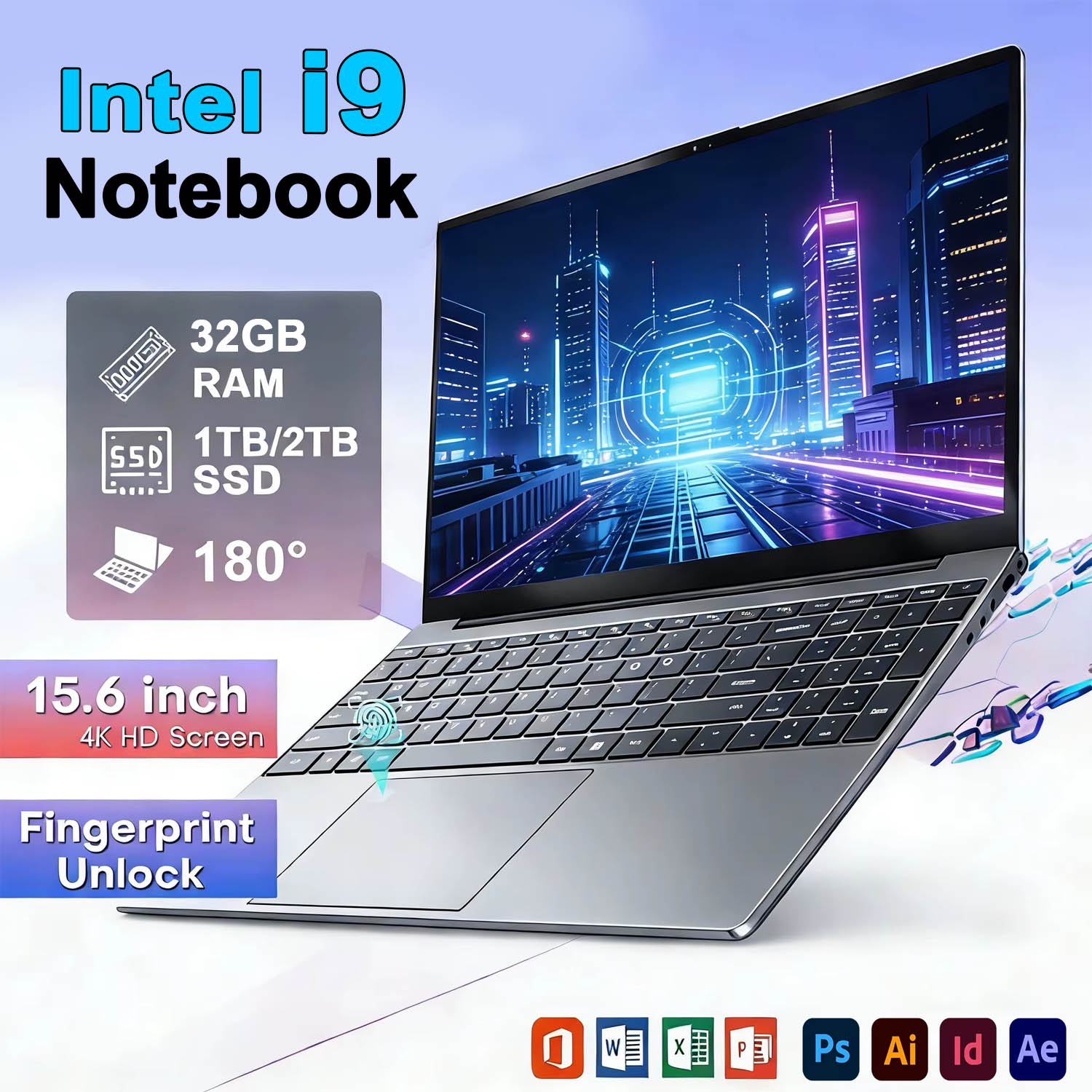 2026 ใหม่ 15.6 นิ้วแล็ปท็อปพกพ - Gaming Keyboard 2026 บทวิจารณ์และราคา
